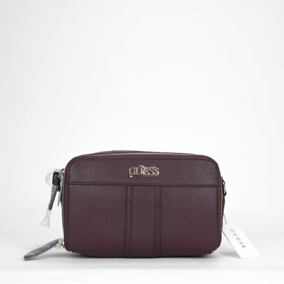 Guess Trixy Camera Crossbody - Merlot - Picture 2 of 9